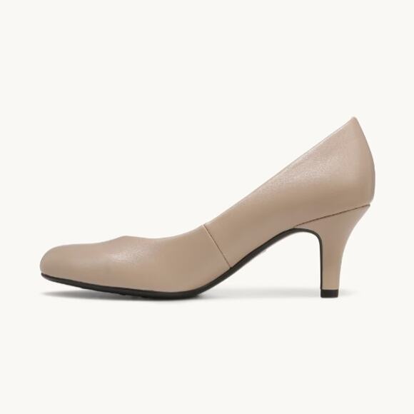 Lifestride Beige Tan Parigi Pumps Heels sz 8.5N - Picture 4 of 10